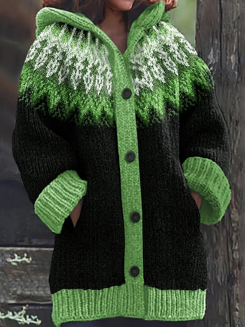 Asiva | Layering Hooded Wear Cardigan