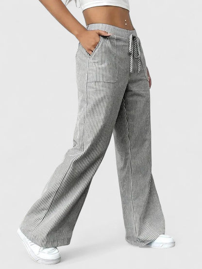 Pia | Everyday Breathable Wide-Leg Ease Pants