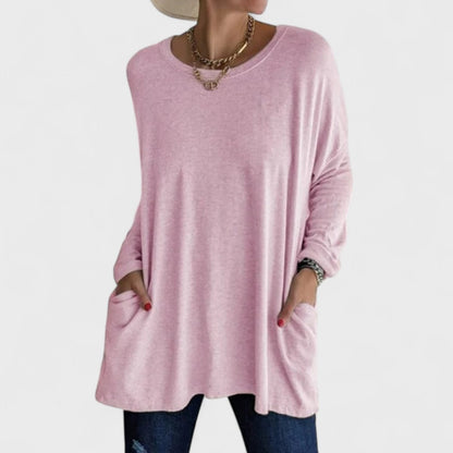 Angeletta | Layering Lightweight Long-Sleeve Style Top