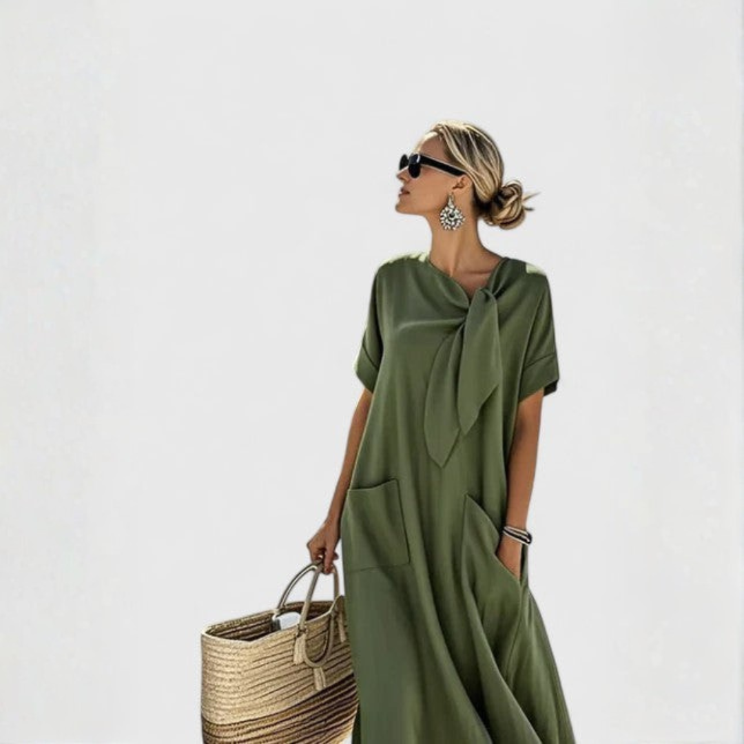 Adalyn | Date-Night Midi Summer Piece Dress