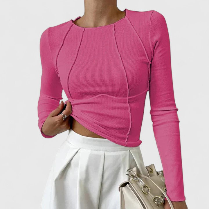 Beauregarde | Office-Ready Lightweight Long-Sleeve Silhouette Shirt