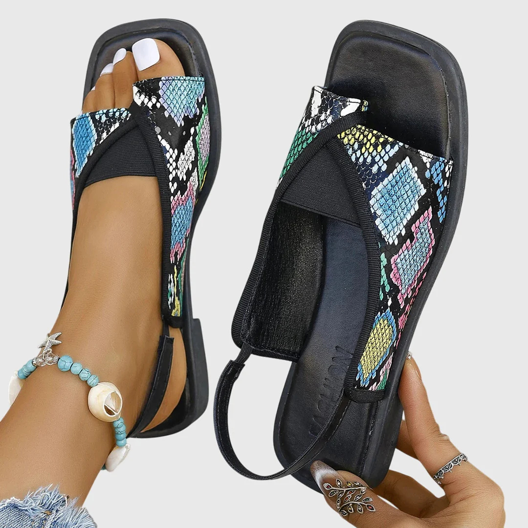 Quinn | Beach-Ready Summer Flat Fit Sandal