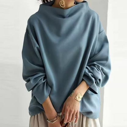 Asuncion | Weekend-Ready Oversized High-Neck Comfort Sweater