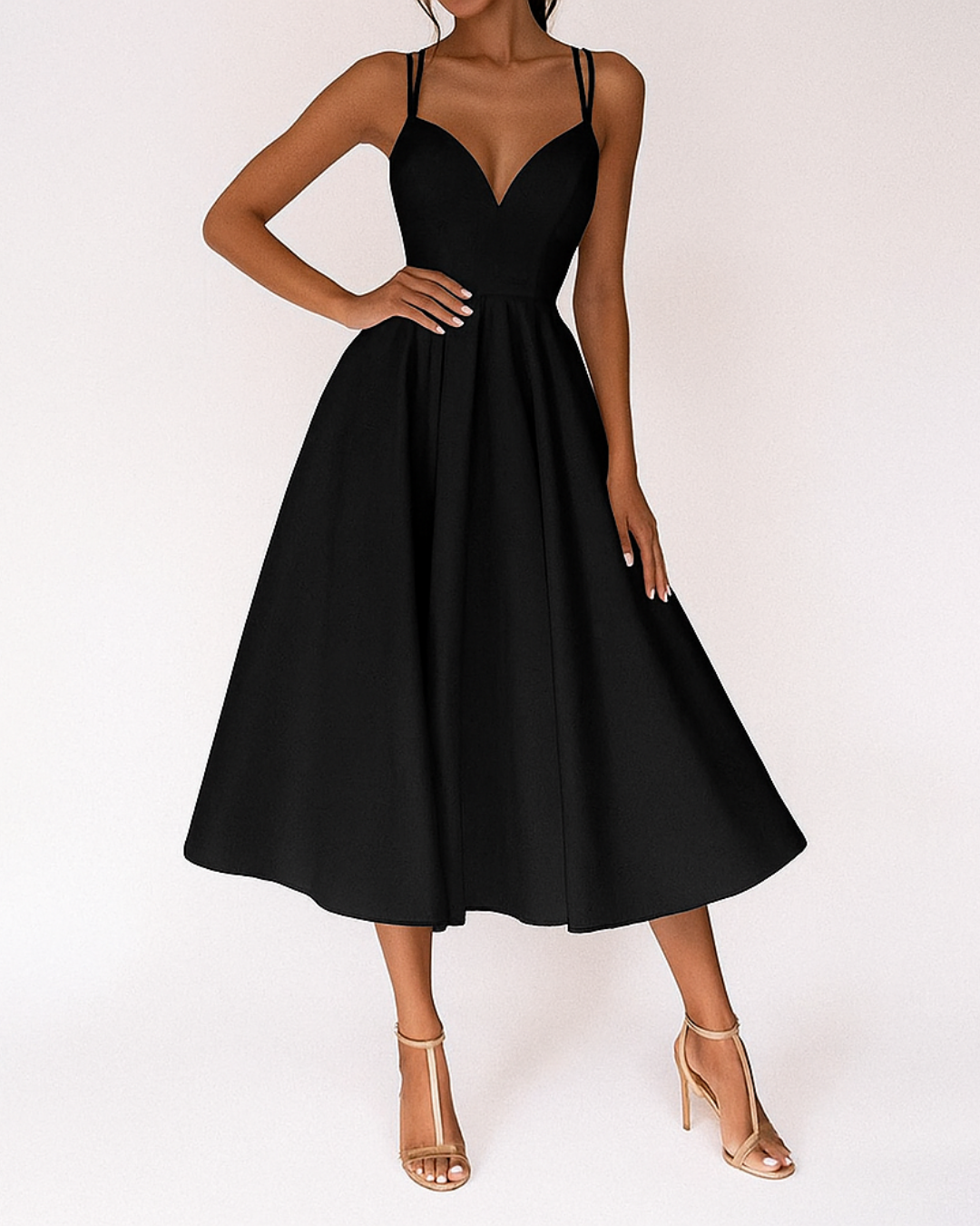 Italia | Getaway Wrap Midi Fit Dress