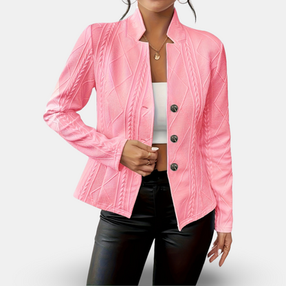 Chloe | Transitional Lightweight Buttoned Fit Jacket