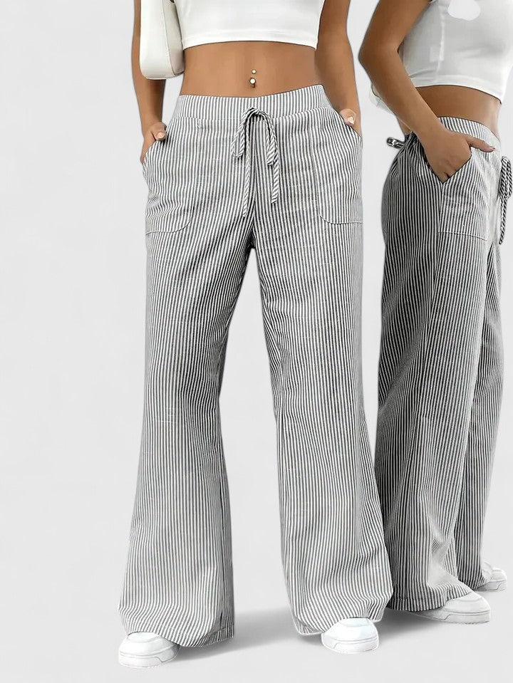 Pia | Everyday Breathable Wide-Leg Ease Pants
