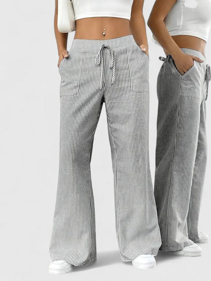 Pia | Everyday Breathable Wide-Leg Ease Pants