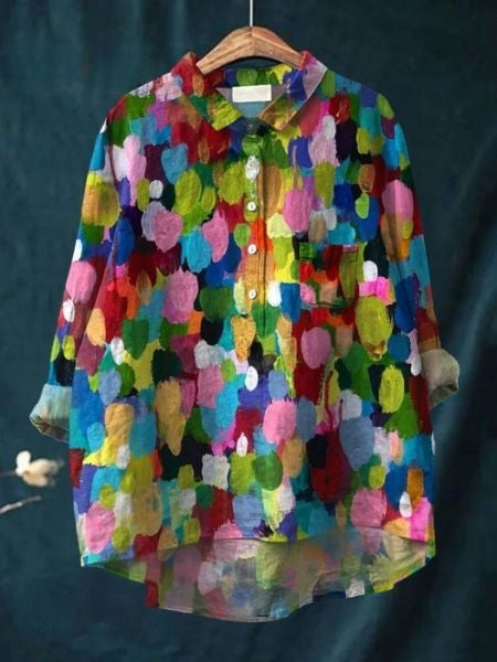 Paulette | Feminine Floral romantic Finish Blouse