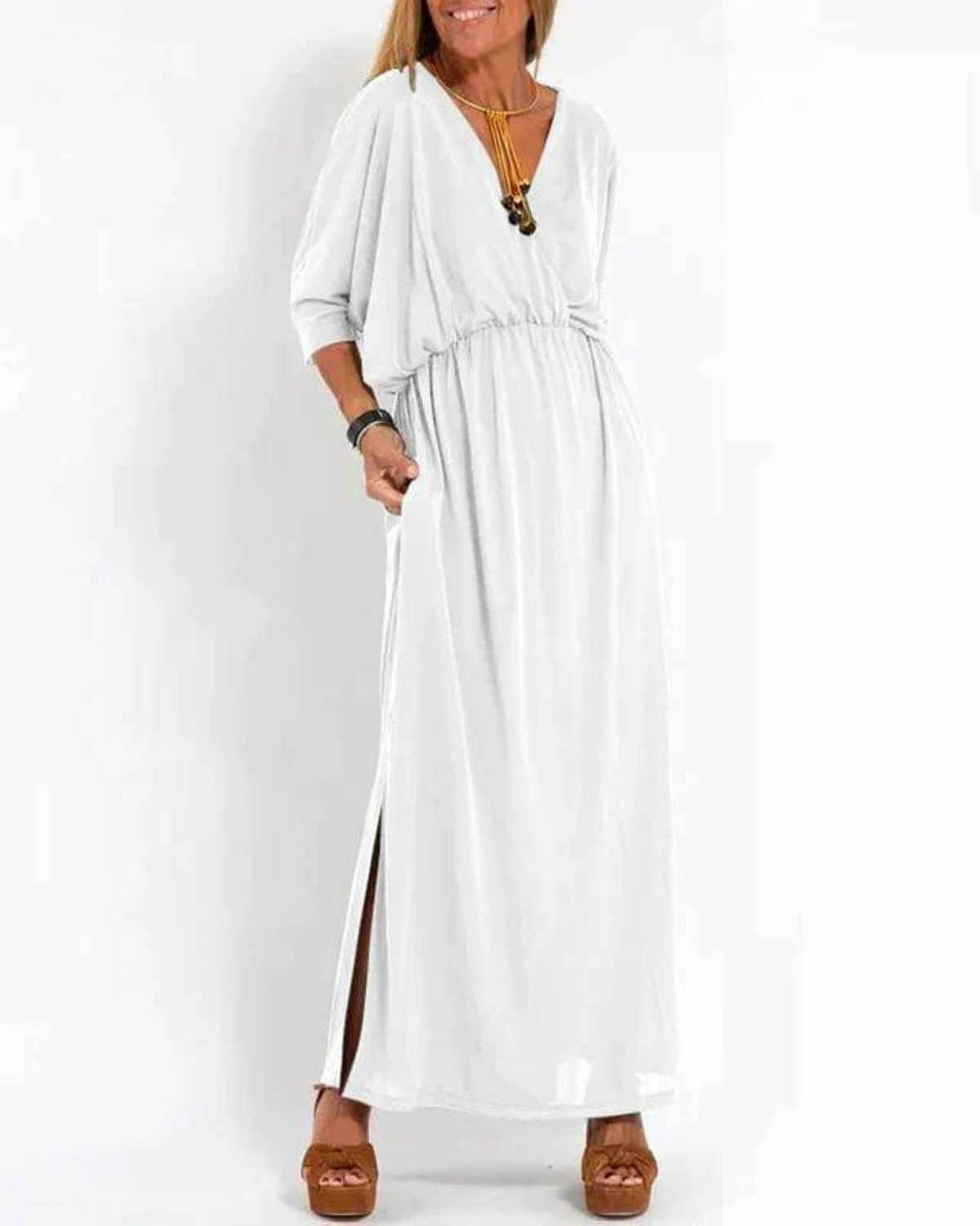 Celestina | Warm-Weather Breathable Beach Craftsmanship Dress