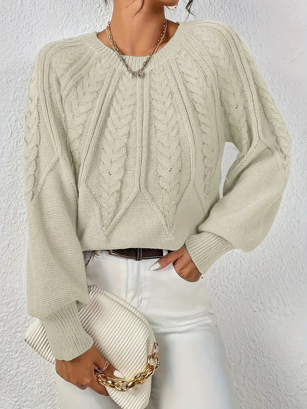 Asenia | Weekend Knit Texture Sweater