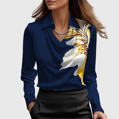Bianca | Effortless Pleated Lightweight Fit Blouse