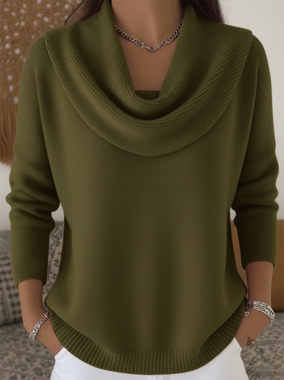 Armelina | City Cowl Collar Softness Sweater