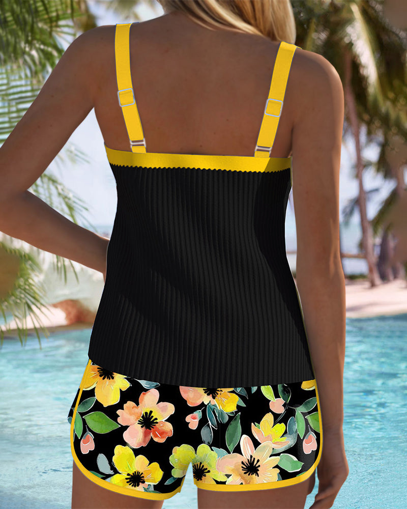 Alessia | Poolside Tummy-Control Two-Piece Fit Swimsuit