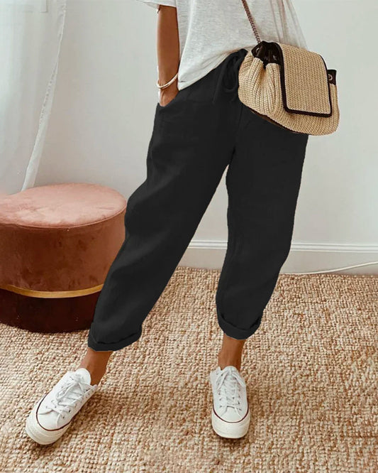 LUCY | Airy Breathable Linen Comfort Pants