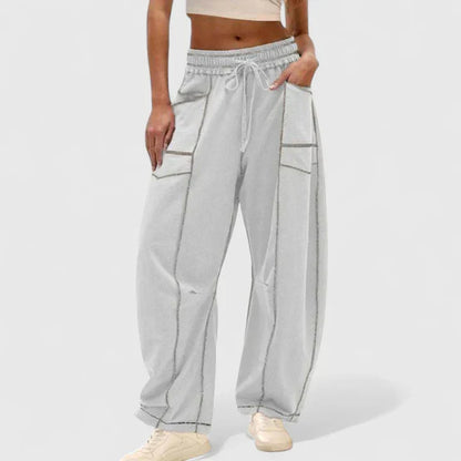 Odila | Travel-Ready Baggy-Leg Silhouette Pants
