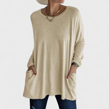 Angeletta | Layering Lightweight Long-Sleeve Style Top