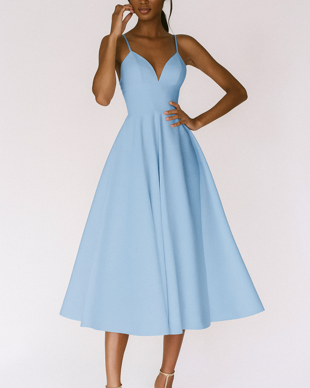 Italia | Getaway Wrap Midi Fit Dress