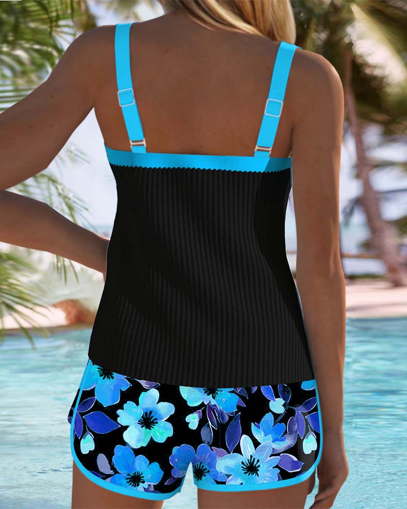 Alessia | Poolside Tummy-Control Two-Piece Fit Swimsuit