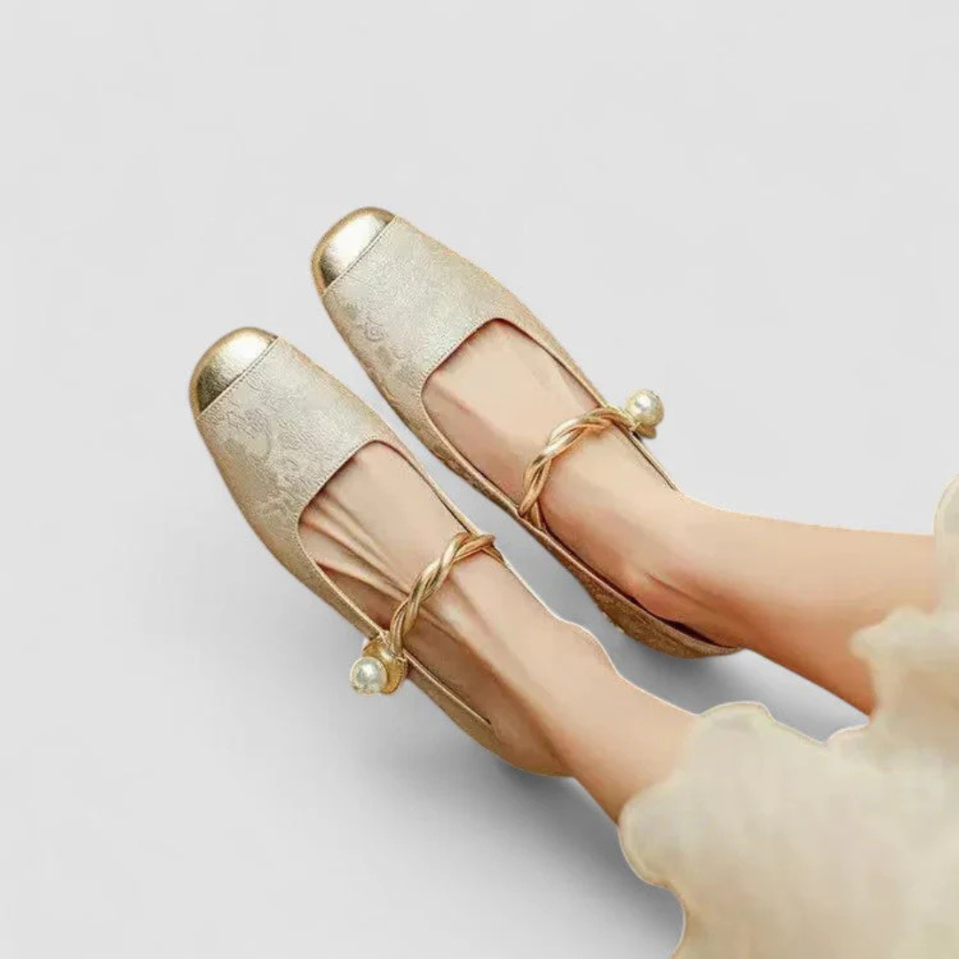 Marziana | Office Summer Strap Comfort Heel