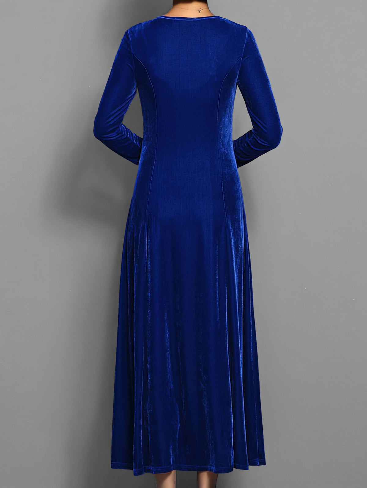 Jolanda | Brunch Velvet A-Line Flair Dress