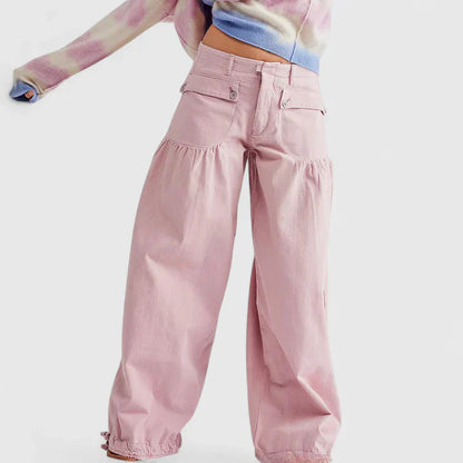 Adelisa | Office-Ready Breathable Pleated Movement Pants