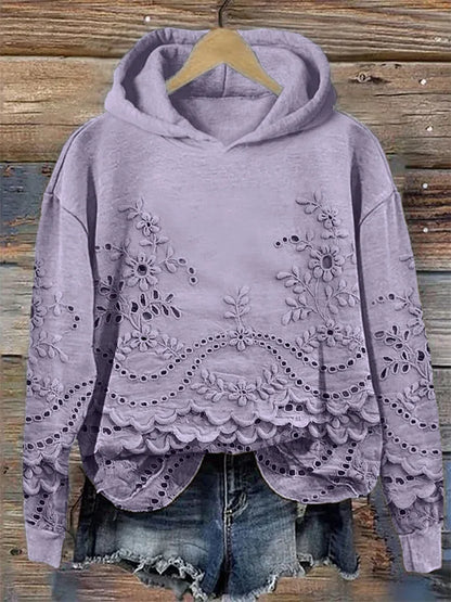 Artemia | Active Floral Warmth Hoodie