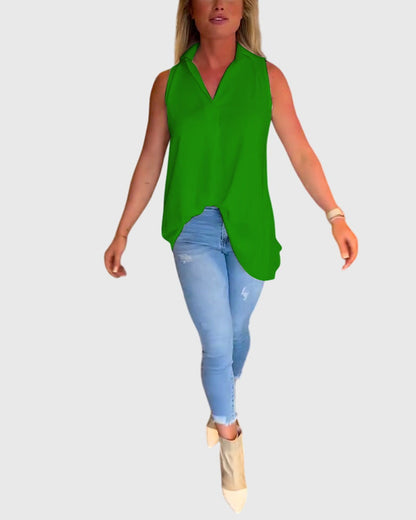 Anisia | Airy Lightweight Sleeveless Style Top