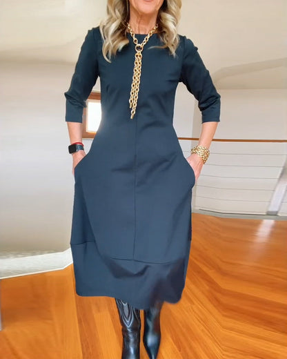 Gioconda | Occasion-Ready Breathable Slimming Flair Dress