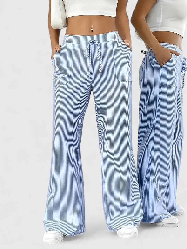 Pia | Everyday Breathable Wide-Leg Ease Pants