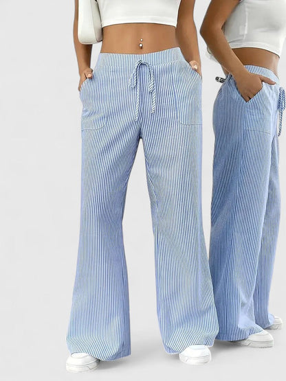 Pia | Everyday Breathable Wide-Leg Ease Pants