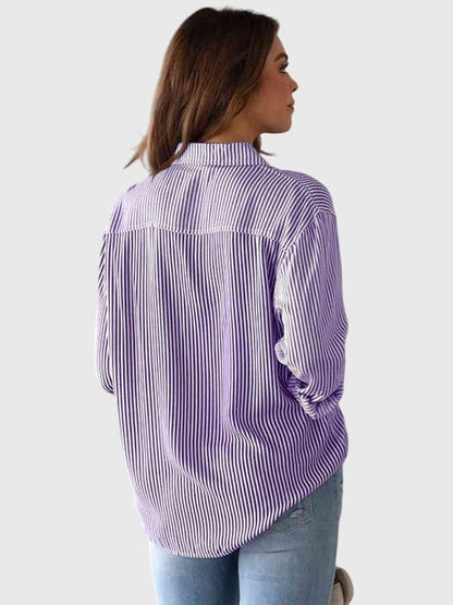 Angele | Feminine Work Lightweight Silhouette Shirt
