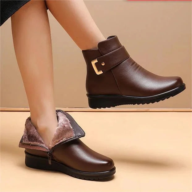 Calogera | City Ankle Buckle Comfort Boot