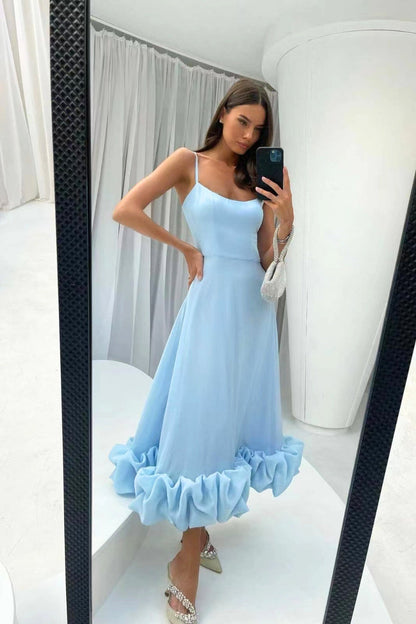 Fioralisa | Weekend Ruffled Hem Piece Dress