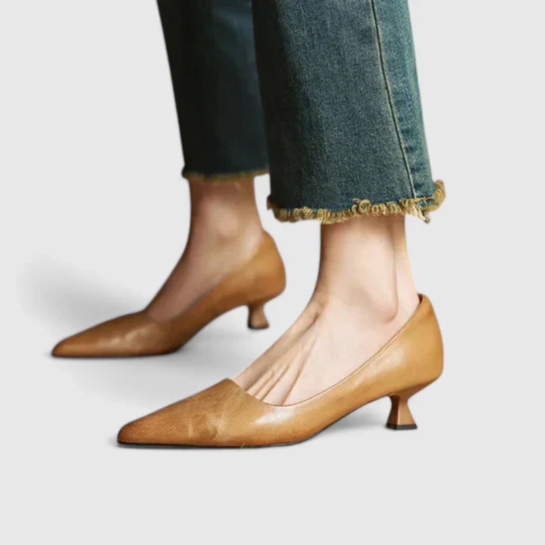 Nicolina | Special-Occasion Summer Pointed-Toe Comfort Heel