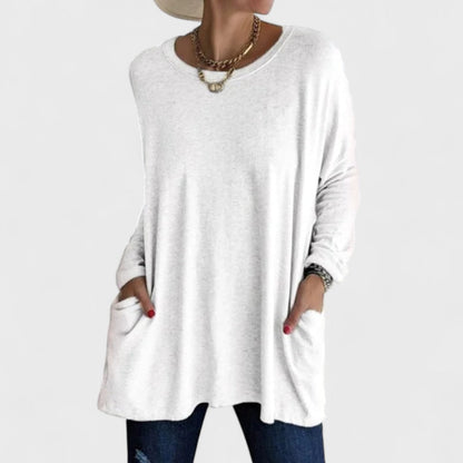 Angeletta | Layering Lightweight Long-Sleeve Style Top