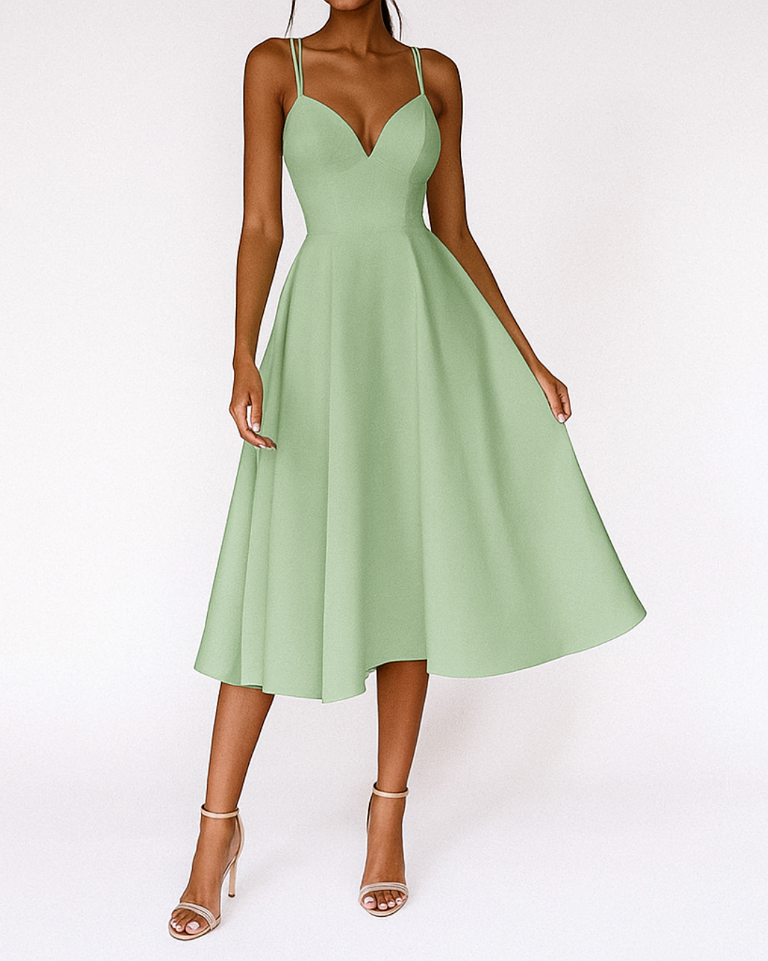 Italia | Getaway Wrap Midi Fit Dress