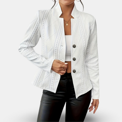 Chloe | Transitional Lightweight Buttoned Fit Jacket
