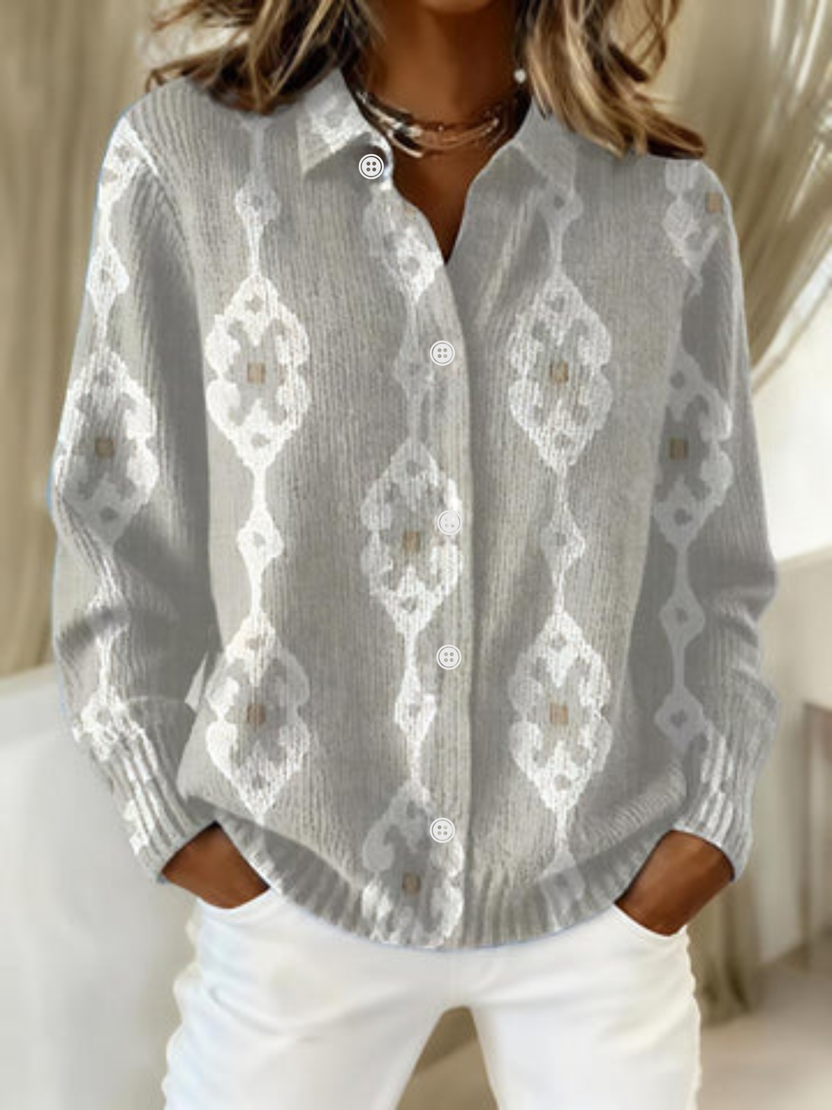 Yvette | Date-Night lightweight silhouette Detailing Blouse