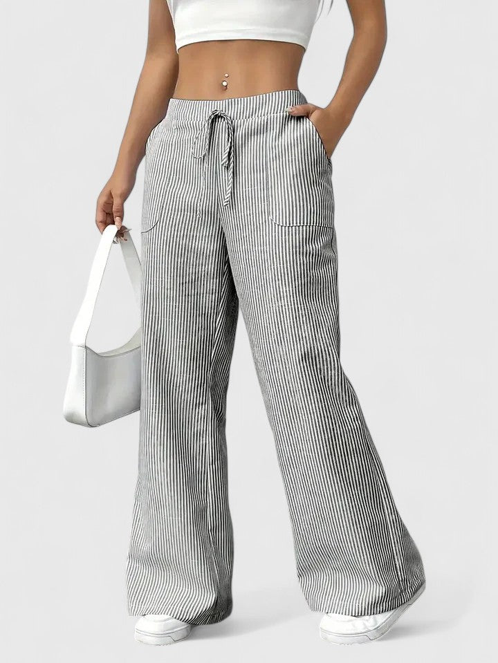 Pia | Everyday Breathable Wide-Leg Ease Pants
