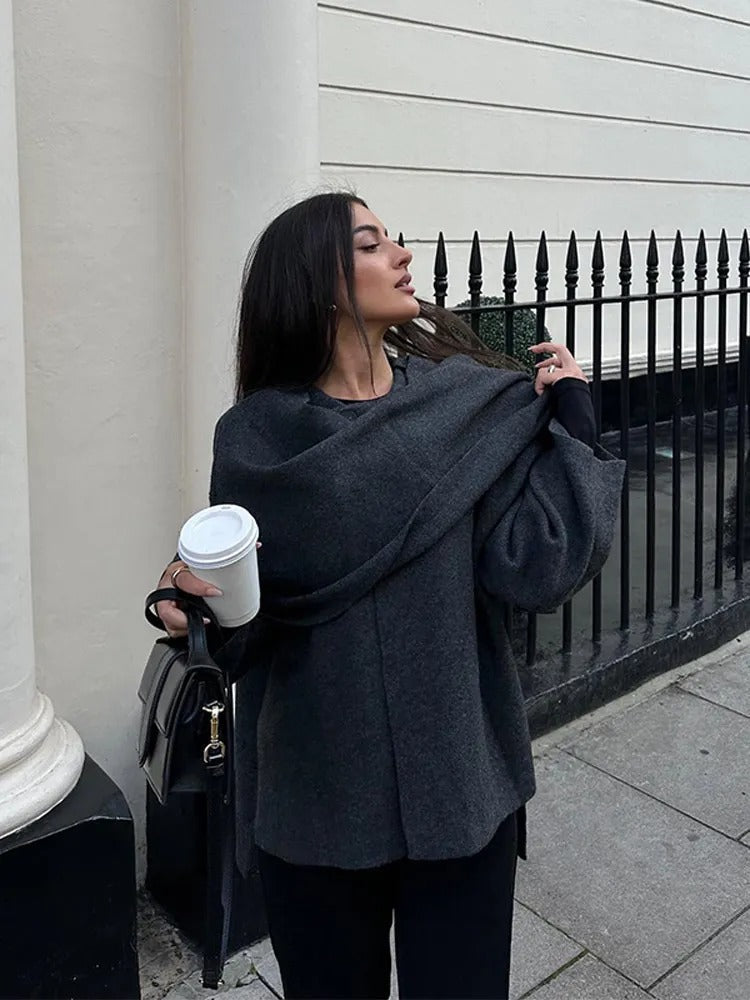 Asima | Layering Wrap Warmth Cape