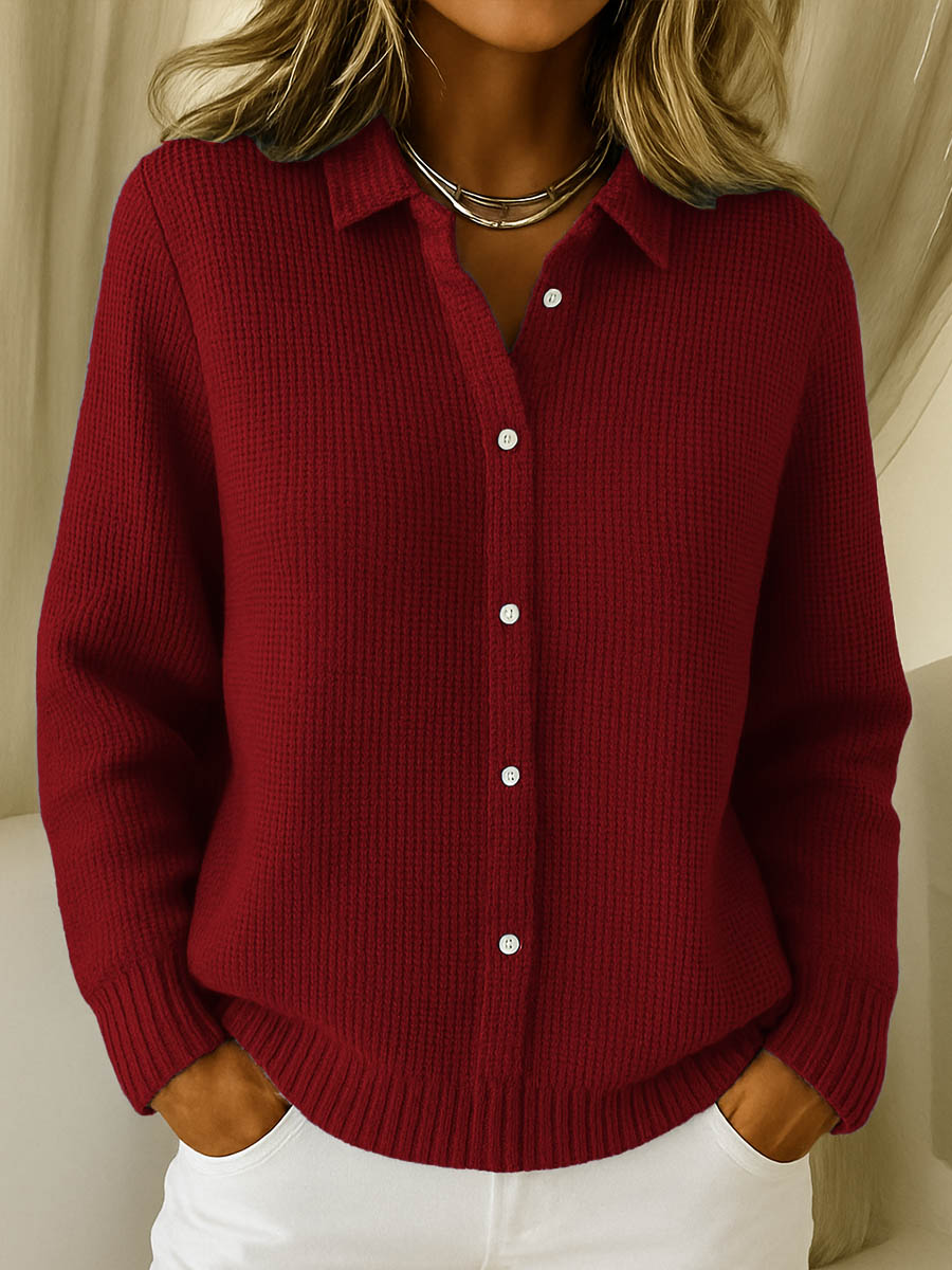 Ambra | Cold-Weather Breathable Cotton Warmth Cardigan