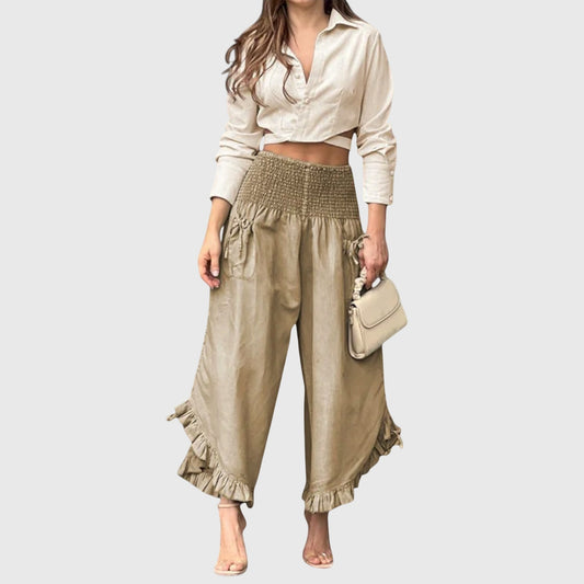 Adamaria | City Breathable Pleated Ease Pants