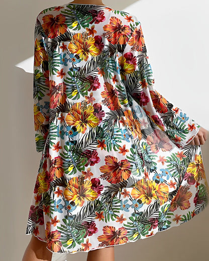 Edda | Weekend High-Waist Floral Fit Set