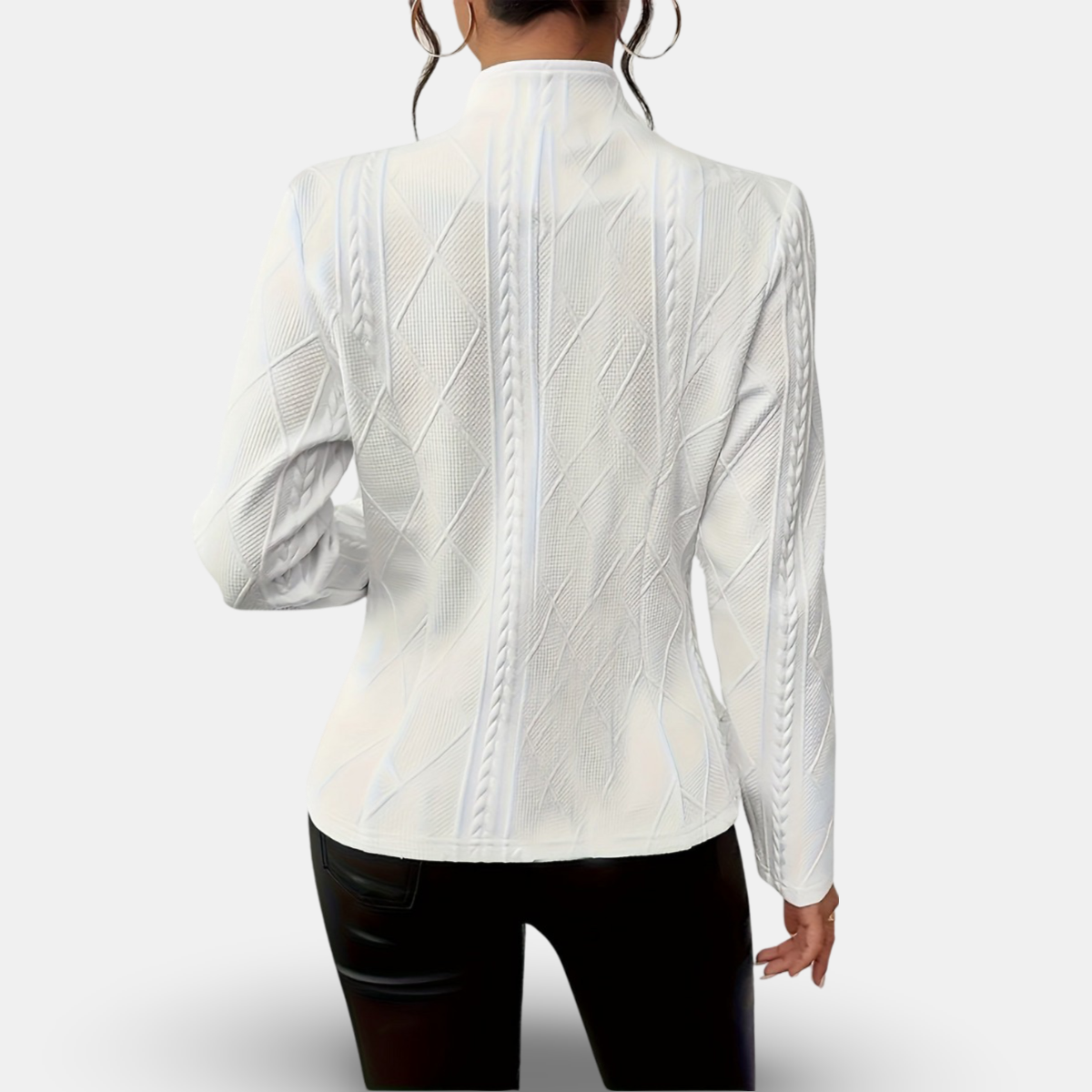 Chloe | Transitional Lightweight Buttoned Fit Jacket