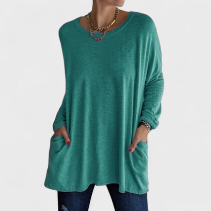 Angeletta | Layering Lightweight Long-Sleeve Style Top