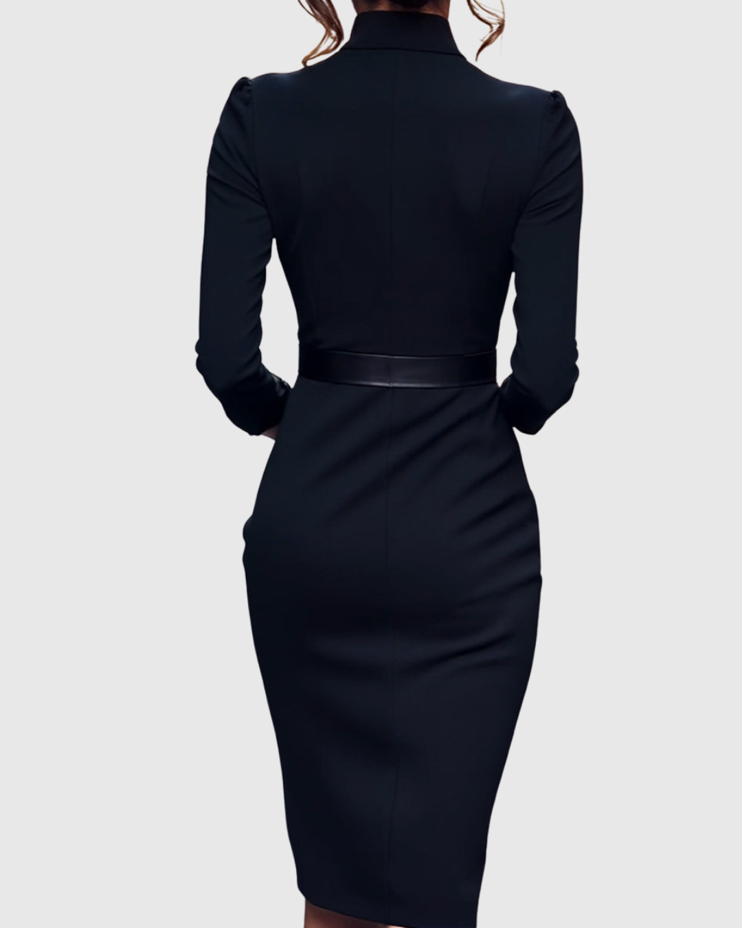 Anastasia | Getaway Mock-Wrap Belted Finish Dress