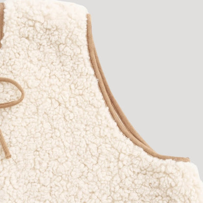 Zaccaria | Layering Warm-Weather Tie-Front Warmth Vest