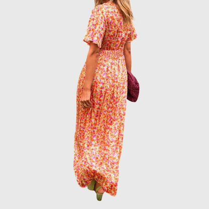 Ochwia | Brunch Breathable Maxi Drape Dress