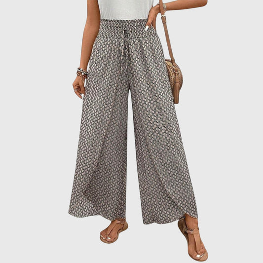 Onorina | Desk-to-Dinner High-Waist Palazzo Silhouette Pants