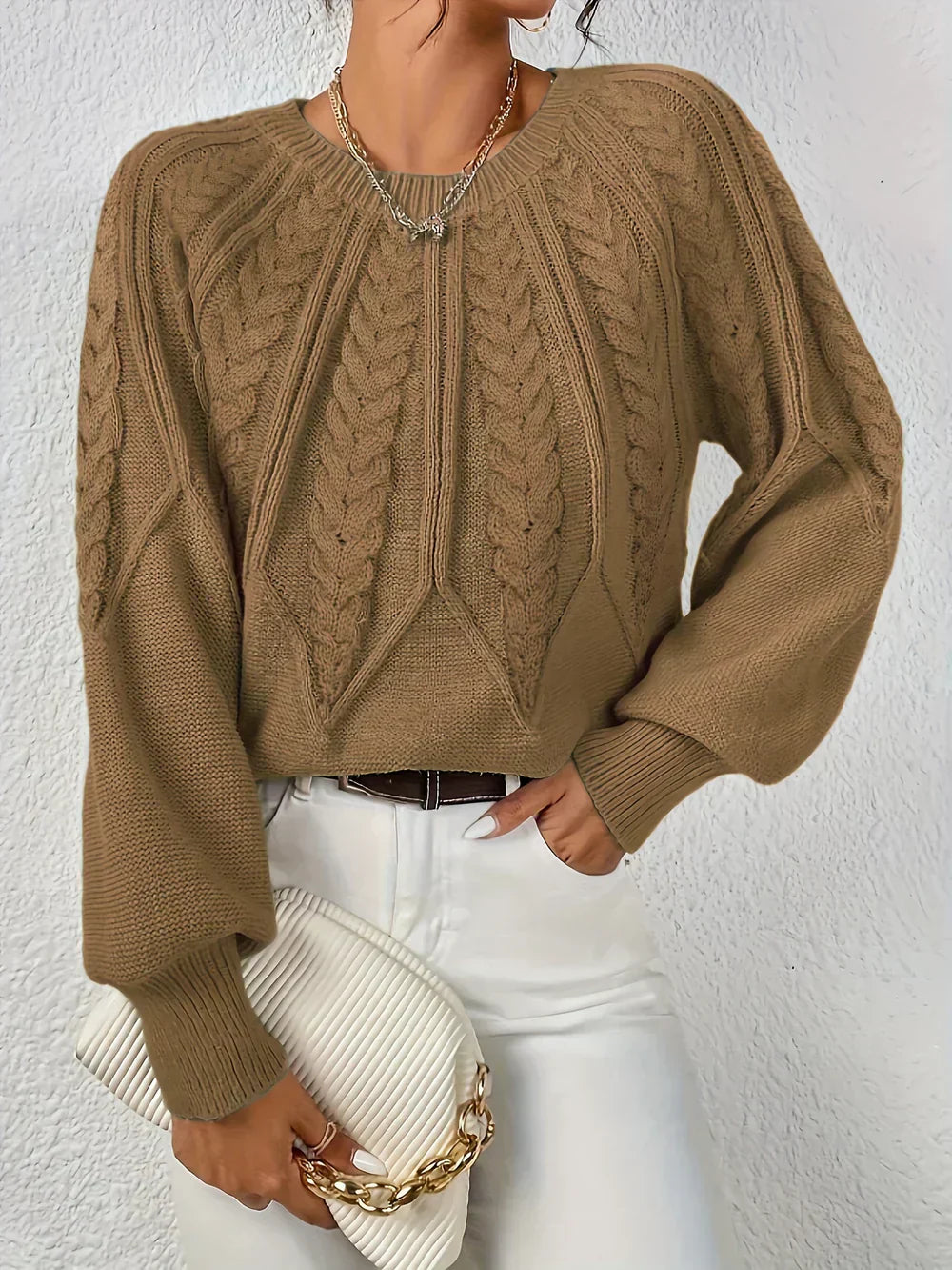 Asenia | Weekend Knit Texture Sweater